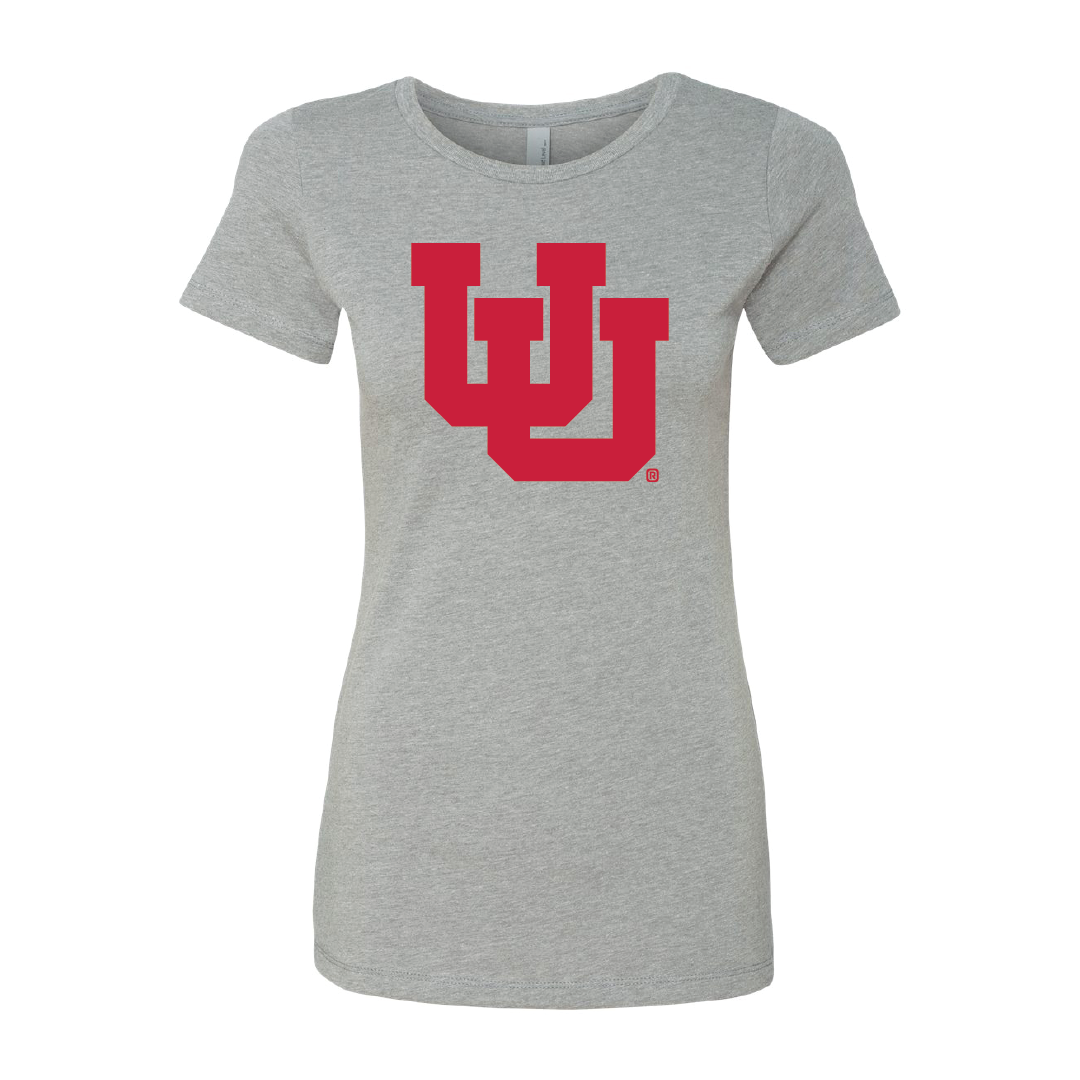 Interlocking UU - Single Color - Womens T-Shirt