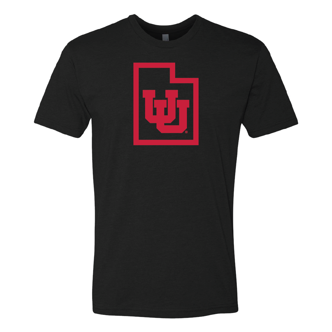 Interlocking UU - State Outline Youth T-shirt