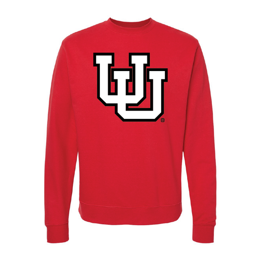 InterlockingUU Embroidered Crew Neck Sweatshirt