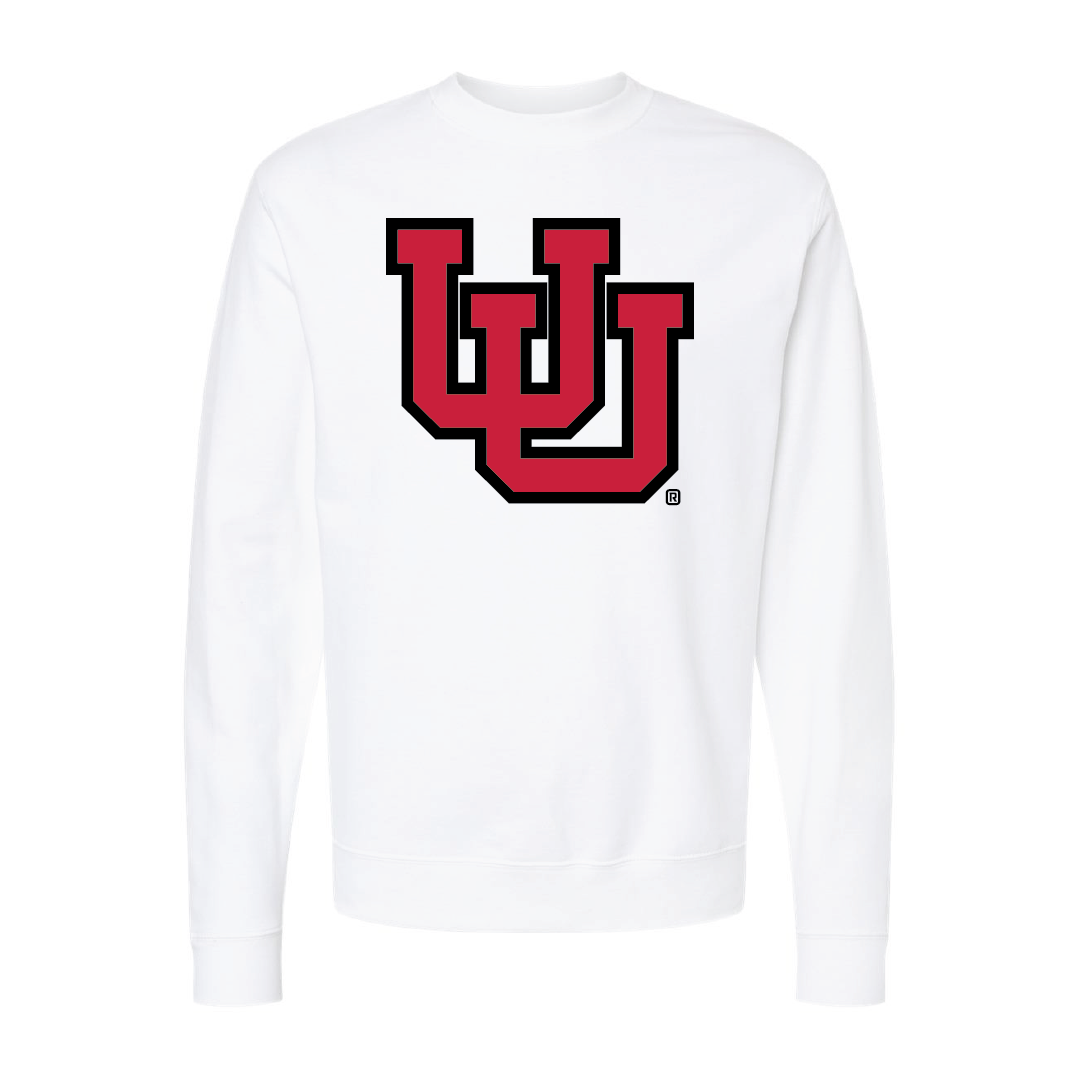 InterlockingUU Embroidered Crew Neck Sweatshirt