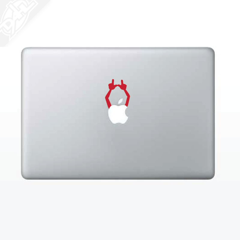U Hands MacBook Decal