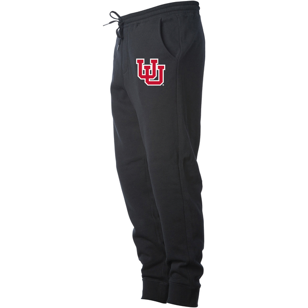 Men's Midweight Fleece Black Joggers