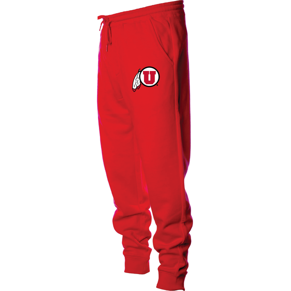 Men's Midweight Fleece Red Joggers