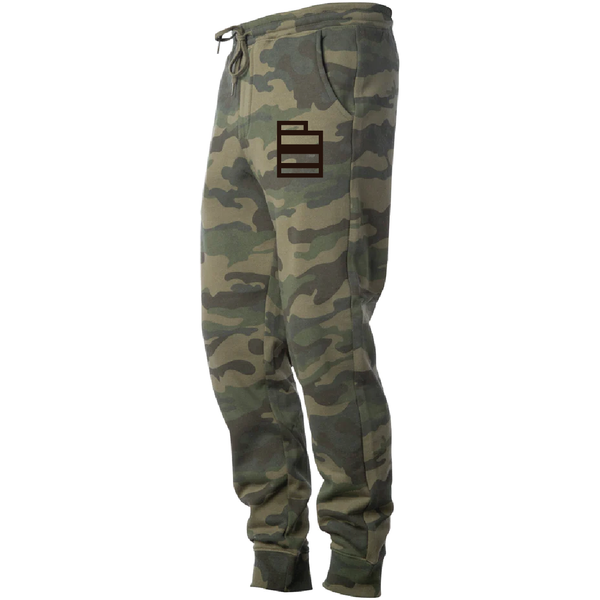 Men's Midweight Fleece Camo Joggers