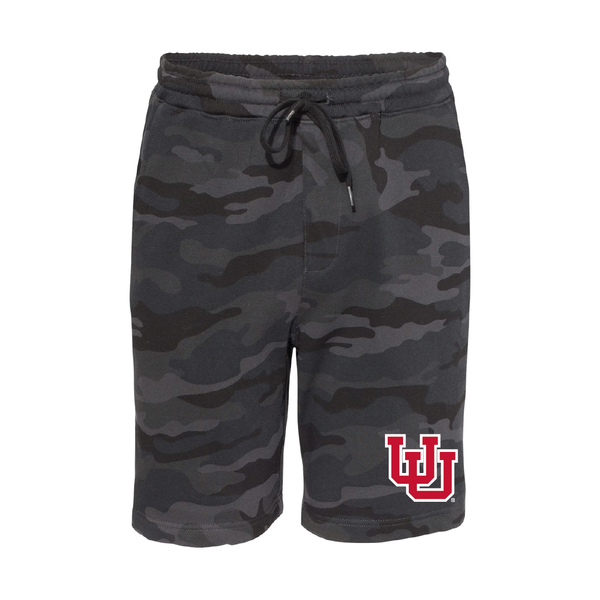 Midweight Fleece Camo Shorts