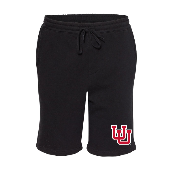 Midweight Fleece Black Shorts