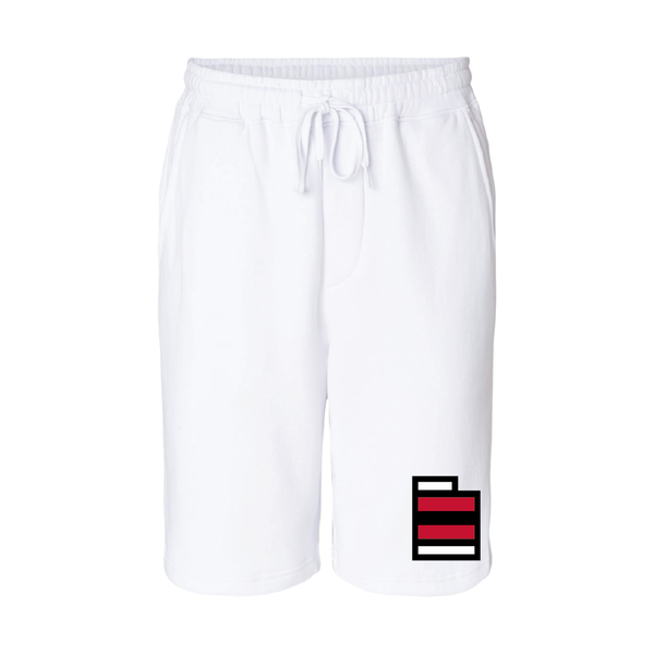 Midweight Fleece White Shorts