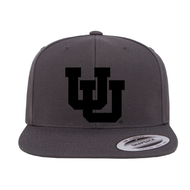 Charcoal Classic Flat Bill Snapback