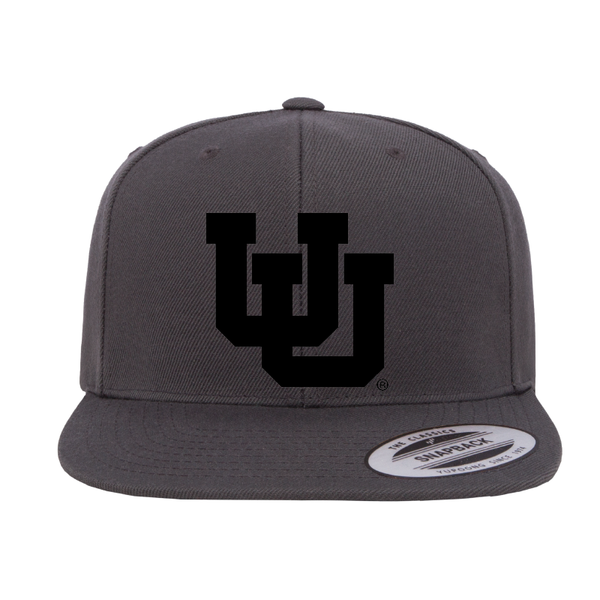 Charcoal Classic Flat Bill Snapback