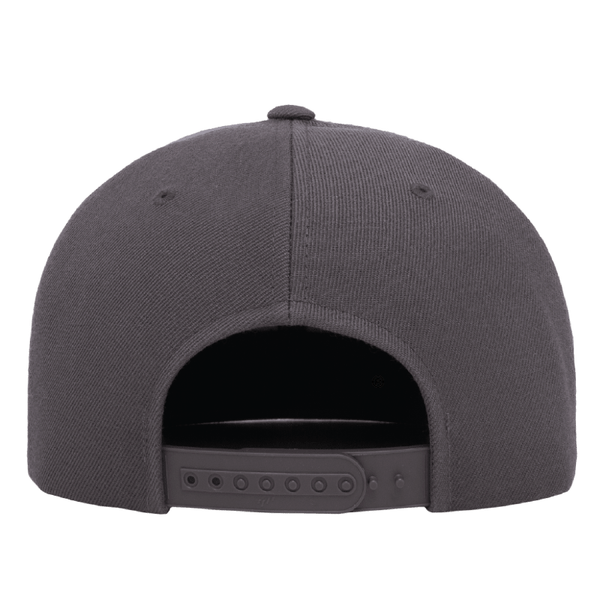 Charcoal Classic Flat Bill Snapback