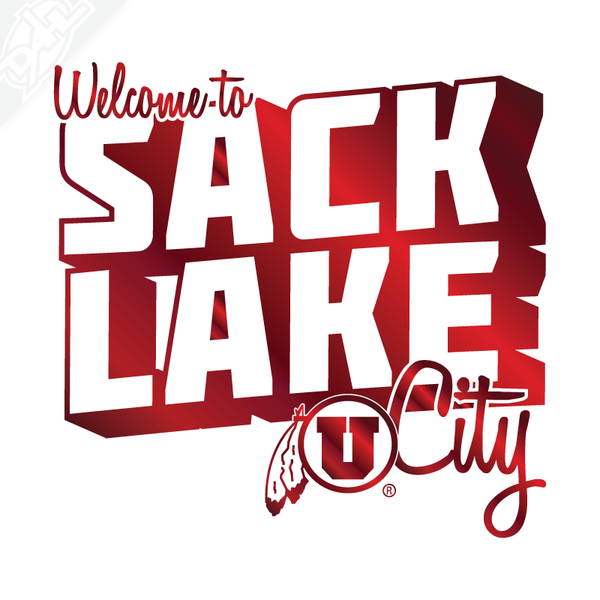 Sack Lake City Vinyl Decal