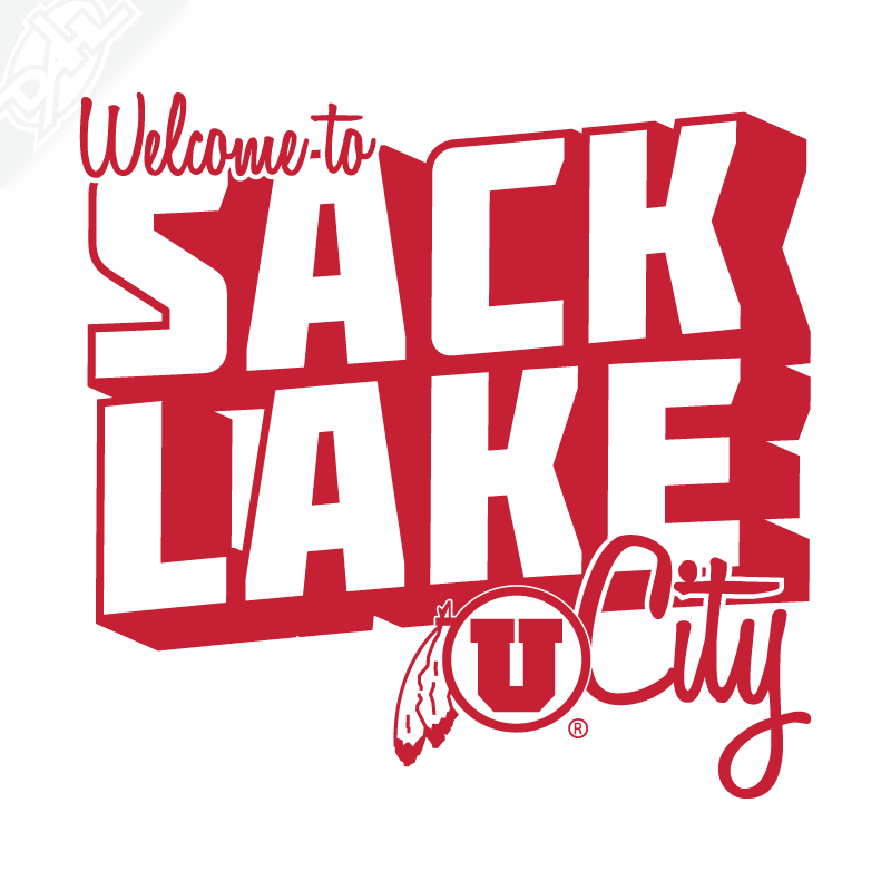 Sack Lake City Vinyl Decal