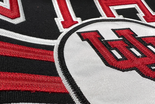 State W/Utah Stripe  Embroidered Hoodie