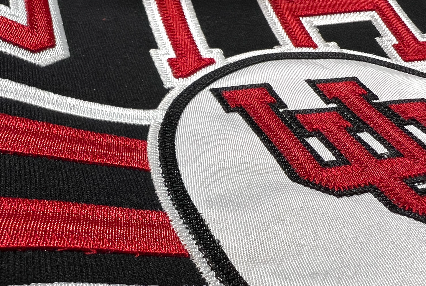 Utah Basketball - Throwback  Embroidered Hoodie