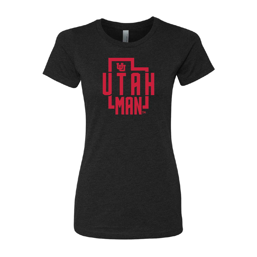 Utah Man State Womens T-Shirt