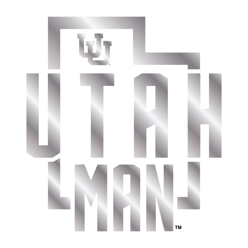 Utah Man - State Outline Vinyl Decal