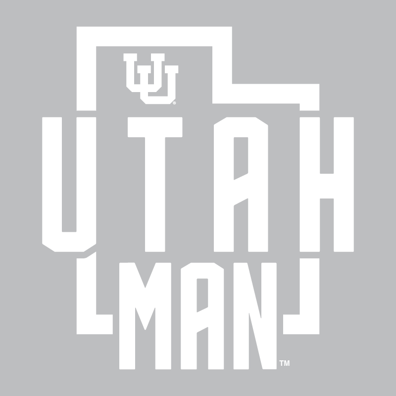 Utah Man - State Outline Vinyl Decal