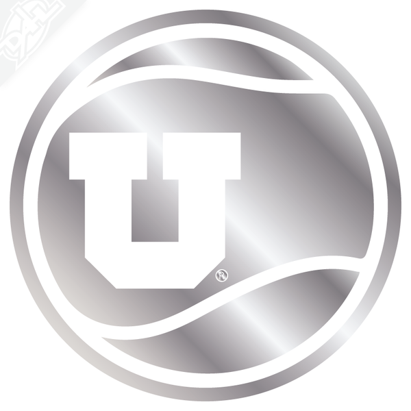 Block U Tennis Vinyl Decal