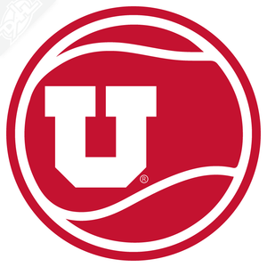 Block U Tennis Vinyl Decal