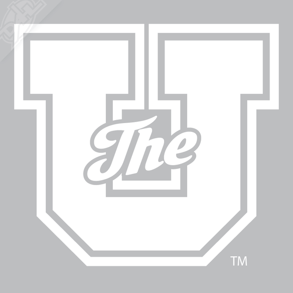 The U Outlined Vinyl Decal