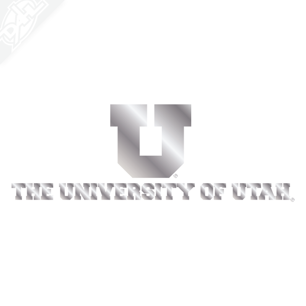 Small Block U University of Utah Vinyl Decal