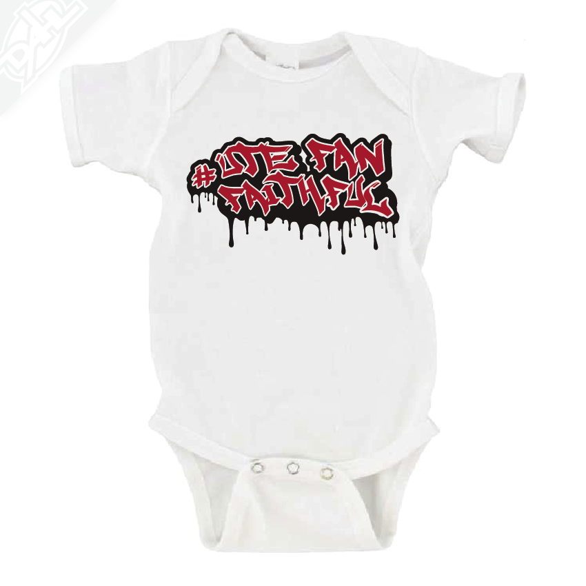 Ute Fan Faithful Graffiti - Onesie