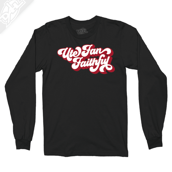 Ute Fan Faithful Retro - Long Sleeve