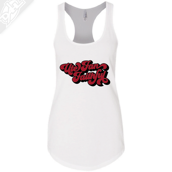 Ute Fan Faithful Retro - Womens Tank Top