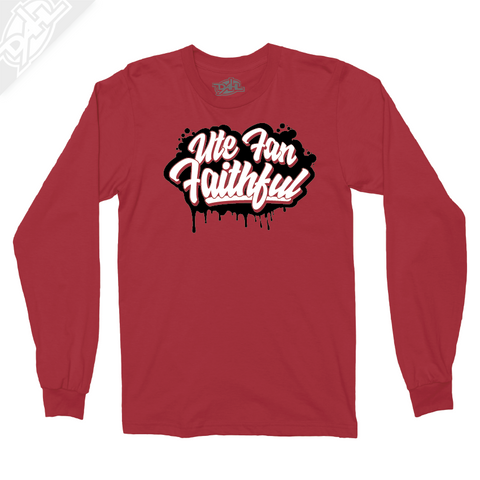 Ute Fan Faithful Script - Long Sleeve