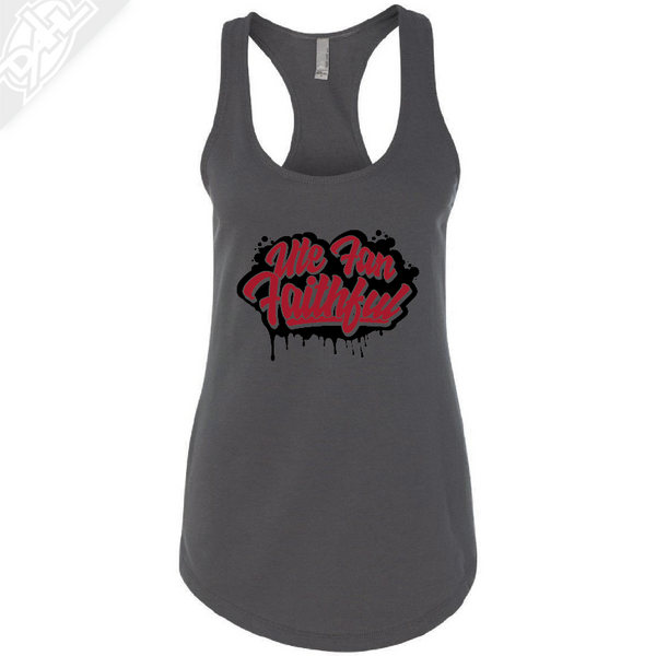 Ute Fan Faithful Script - Womens Tank Top