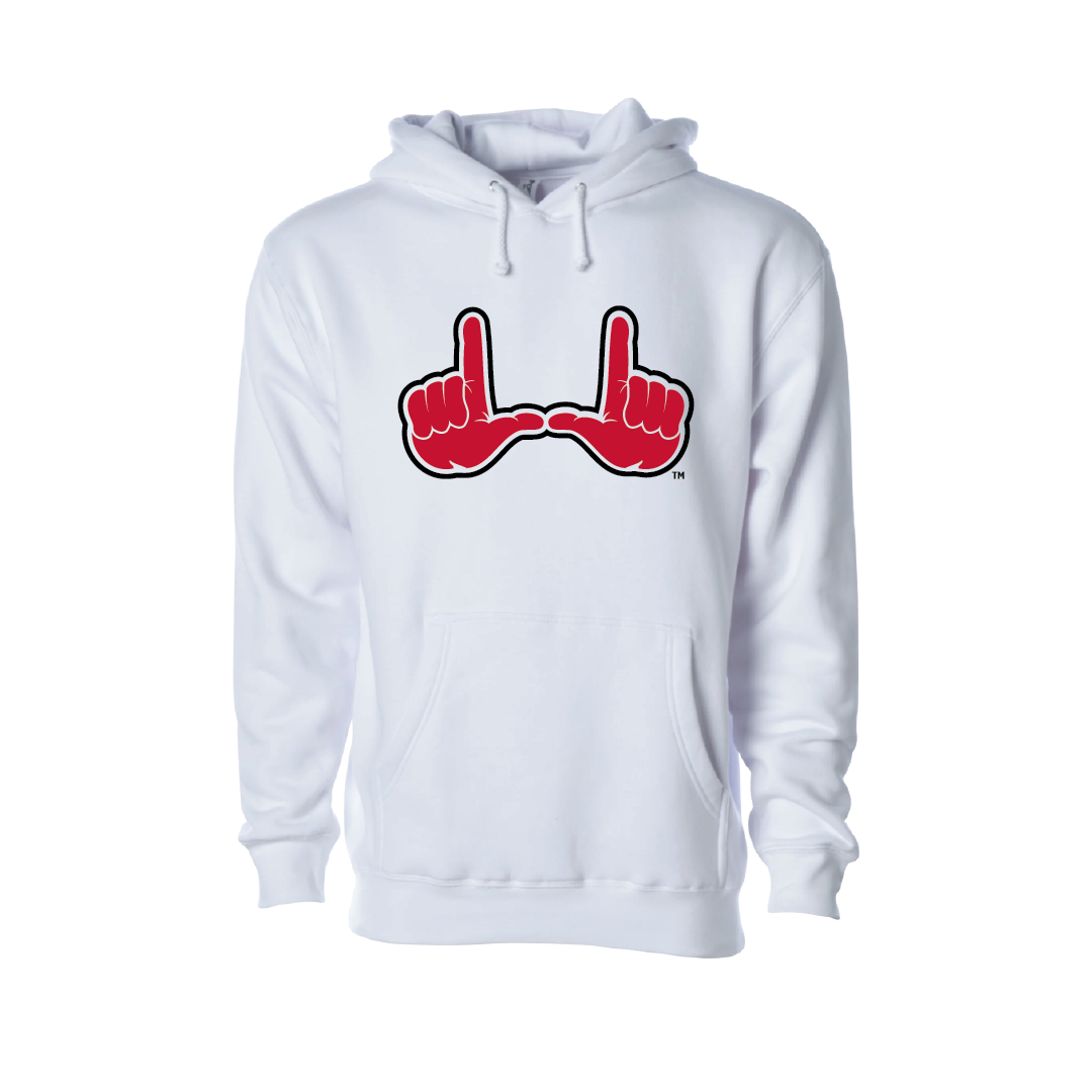 U Hands  Embroidered Hoodie
