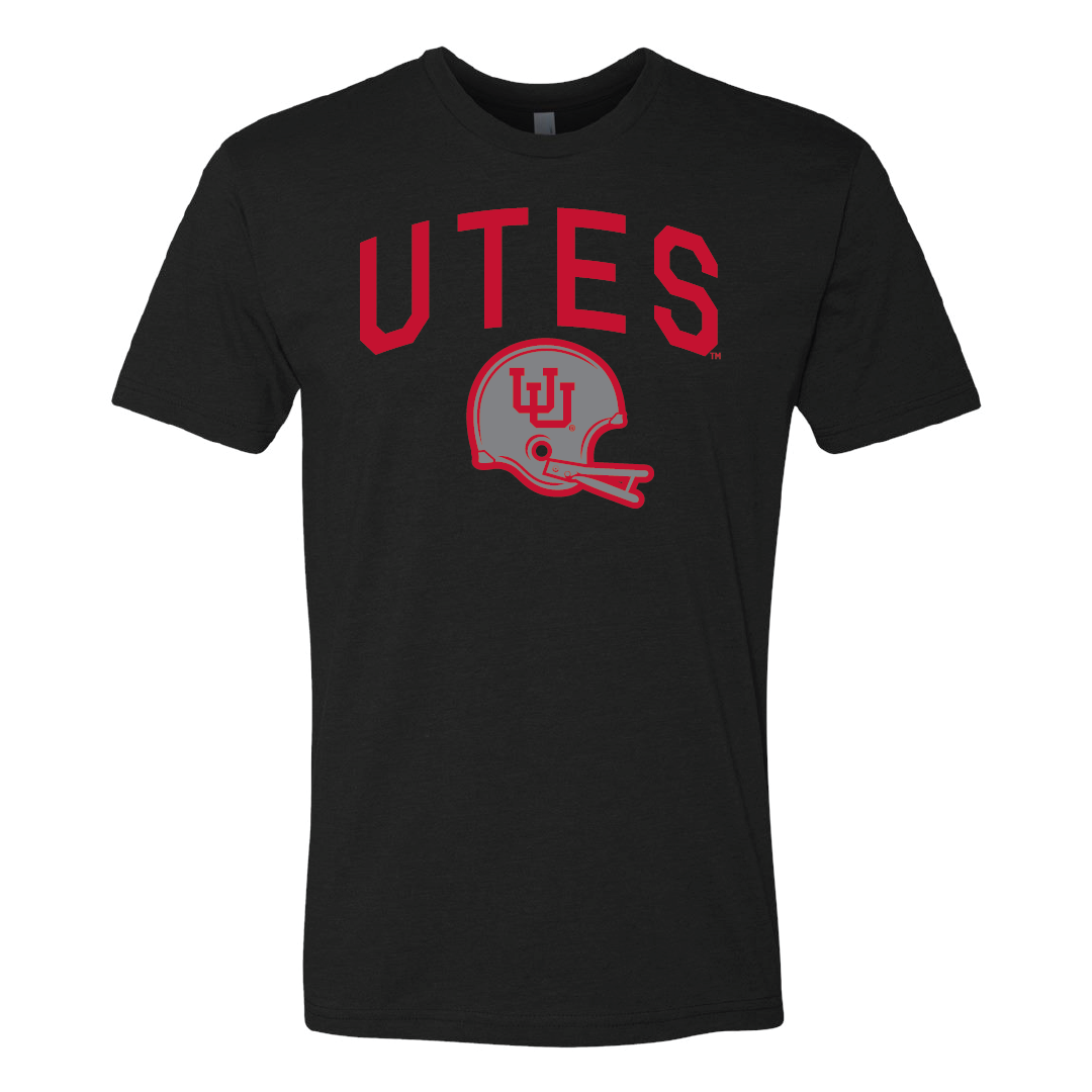 Utes Gray Throwback Mens T-Shirt