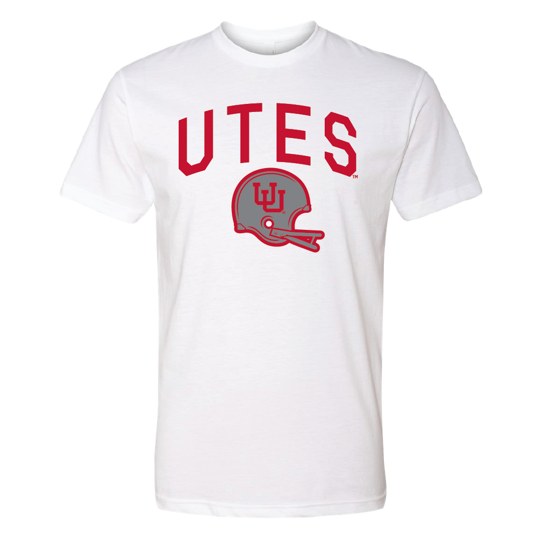 Utes Gray Throwback Mens T-Shirt