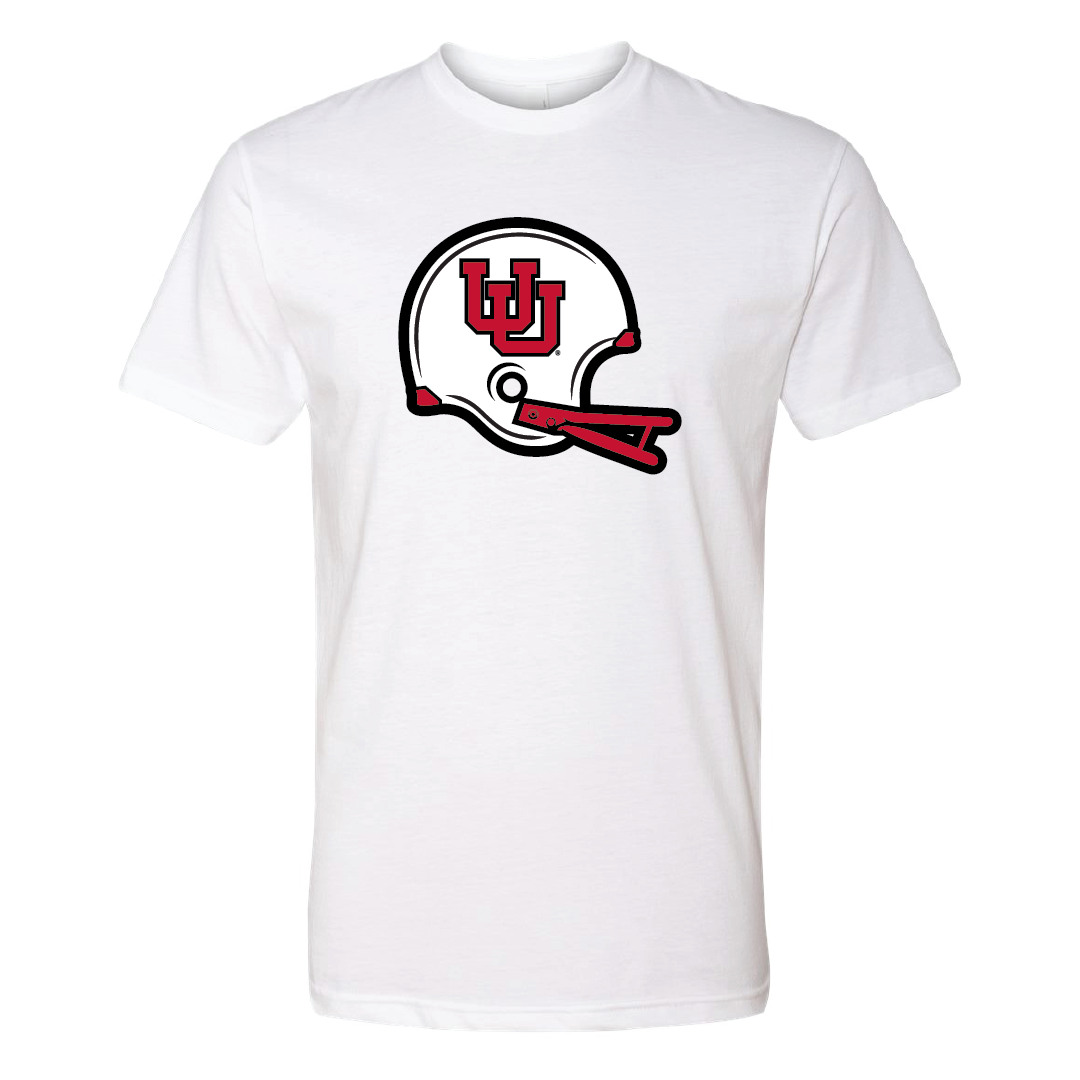 Interlocking UU Throwback Helmet Mens T-Shirt