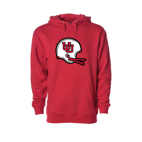 Interlocking UU Throwback Helmet Embroidered Hoodie