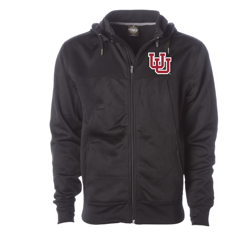 Poly-Tech Zip Hooded Sweatshirt