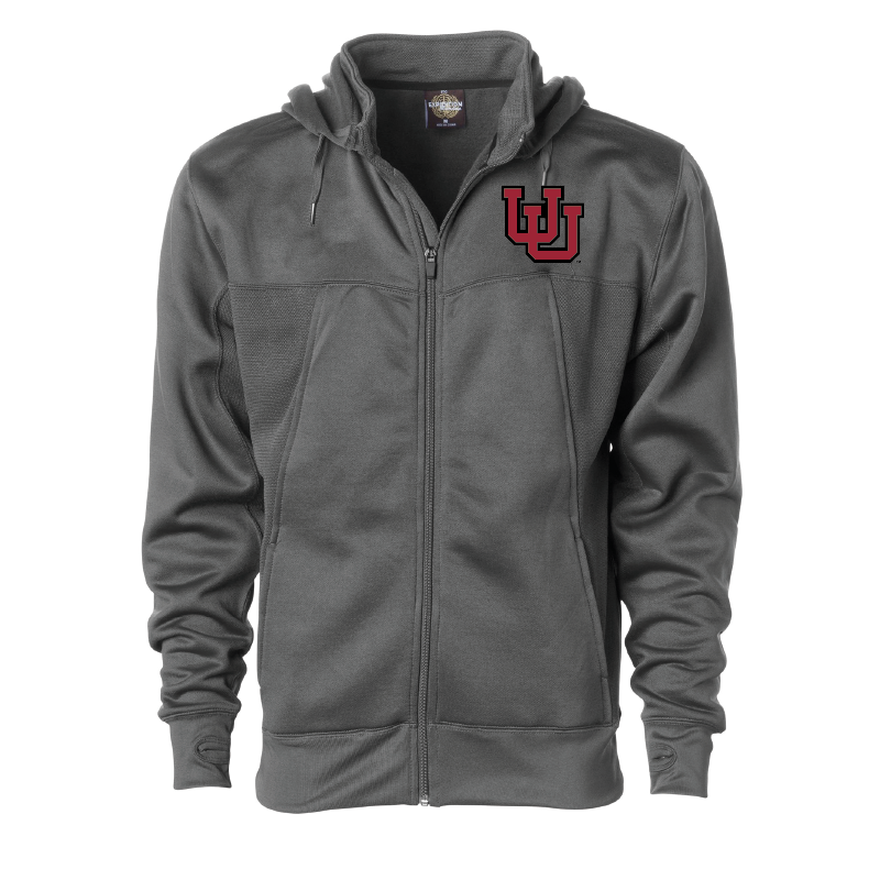 Poly-Tech Zip Hooded Sweatshirt
