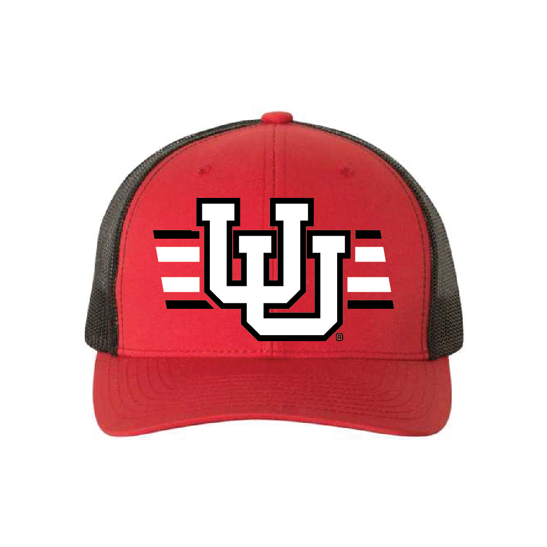 Interlocking UU W/Utah Stripe Hats