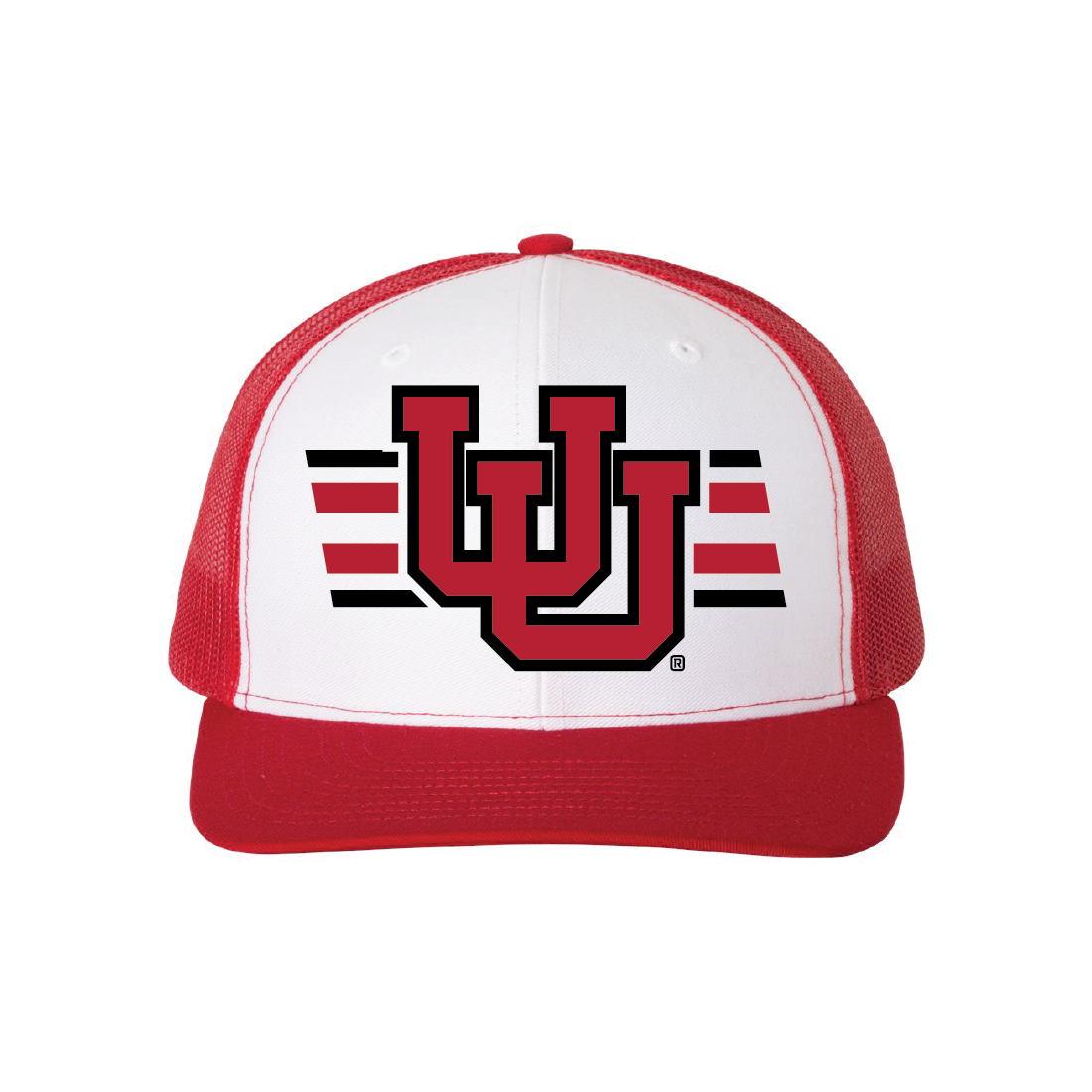 Interlocking UU W/Utah Stripe Hats