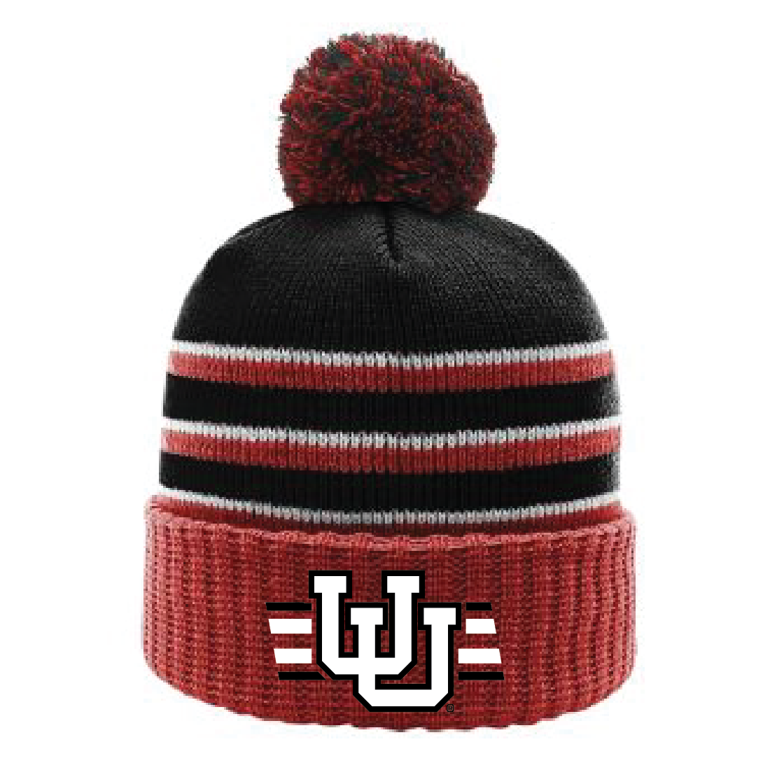 Interlocking UU W/Utah Stripe Hats