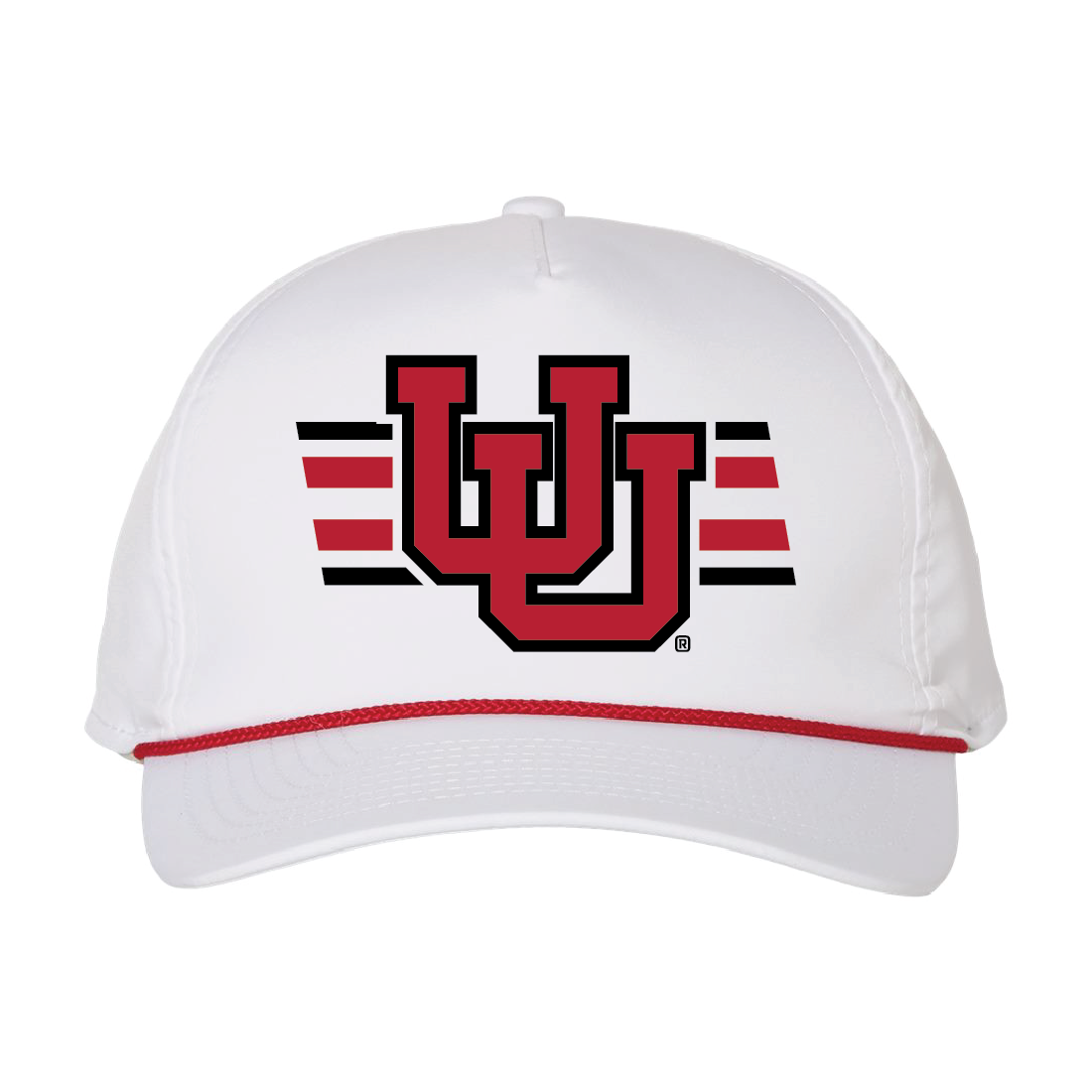 Interlocking UU W/Utah Stripe Hats