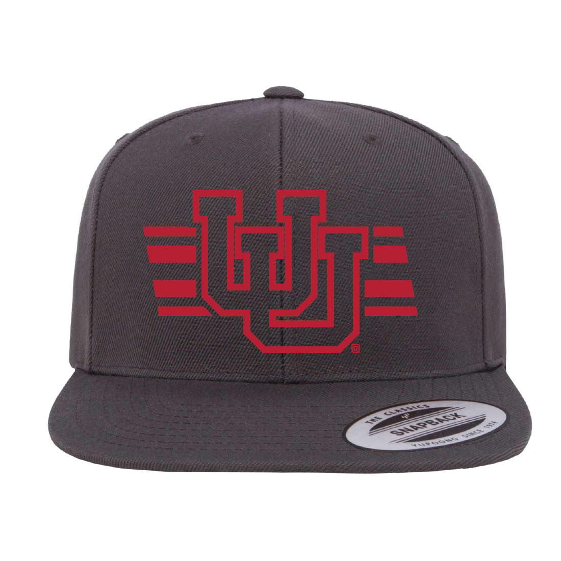 Interlocking UU W/Utah Stripe Single Color Hats