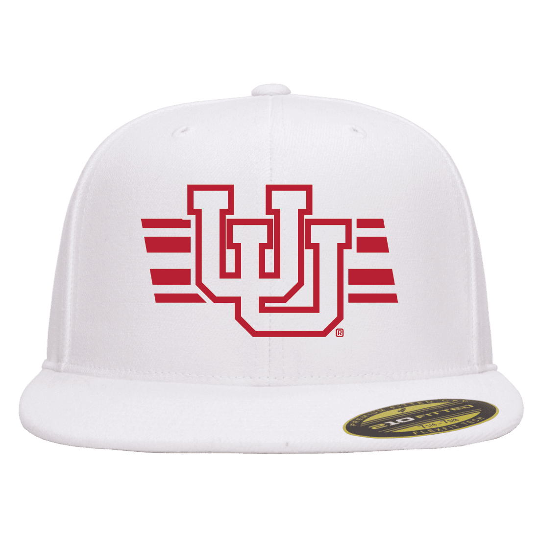 Interlocking UU W/Utah Stripe Single Color Hats