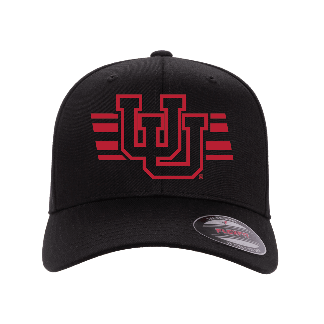 Interlocking UU W/Utah Stripe Single Color Hats