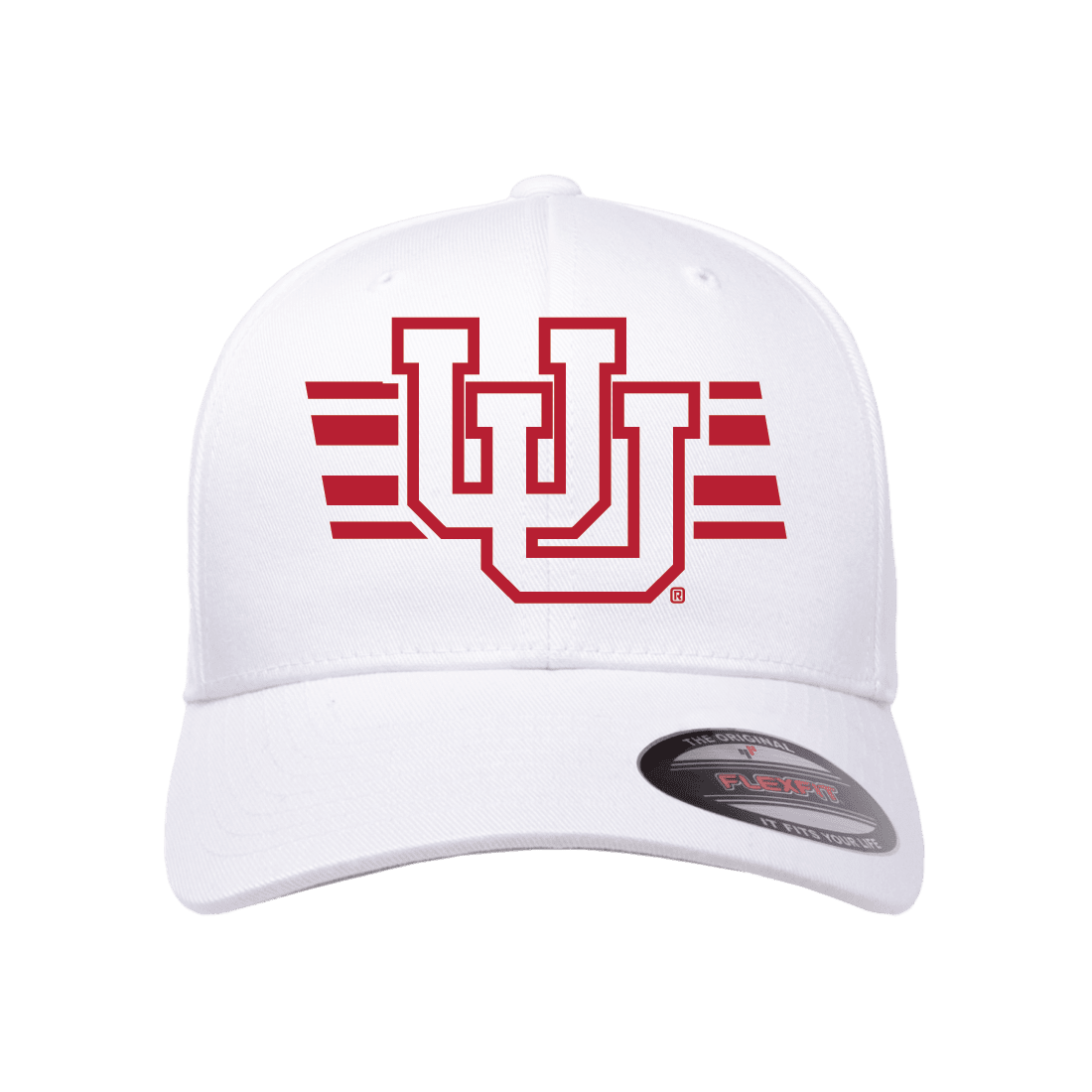 Interlocking UU W/Utah Stripe Single Color Hats