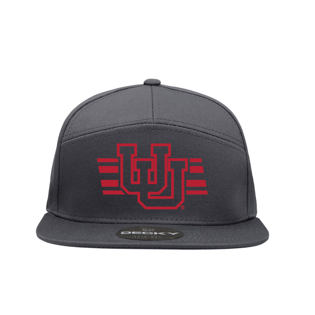 Interlocking UU W/Utah Stripe Single Color Hats
