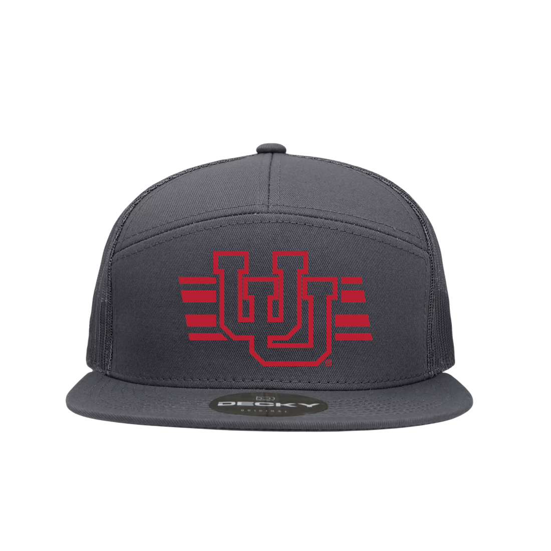 Interlocking UU W/Utah Stripe Single Color Hats