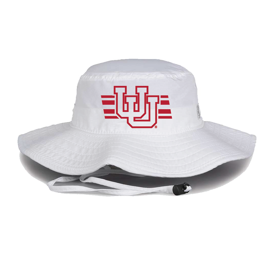 Interlocking UU W/Utah Stripe Single Color Hats