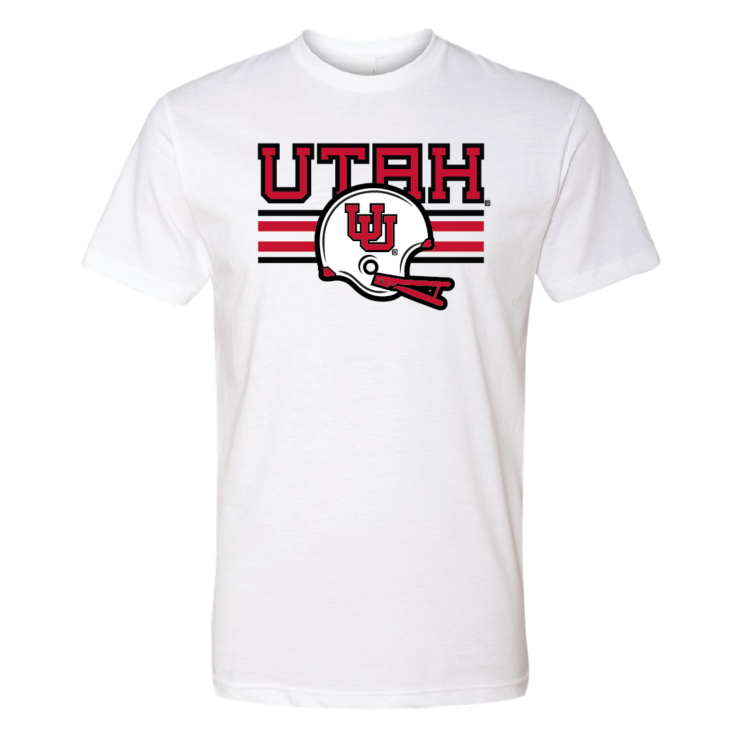 Interlocking UU Throwback Helmet Youth T-shirt