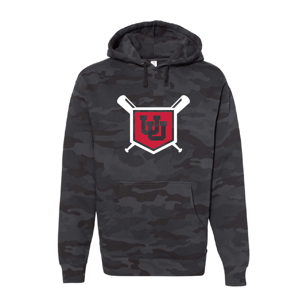 Utah Baseball  Embroidered Hoodie